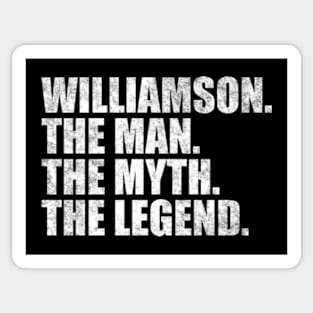 Williamson Legend Williamson Family name Williamson last Name Williamson Surname Williamson Family Reunion Sticker